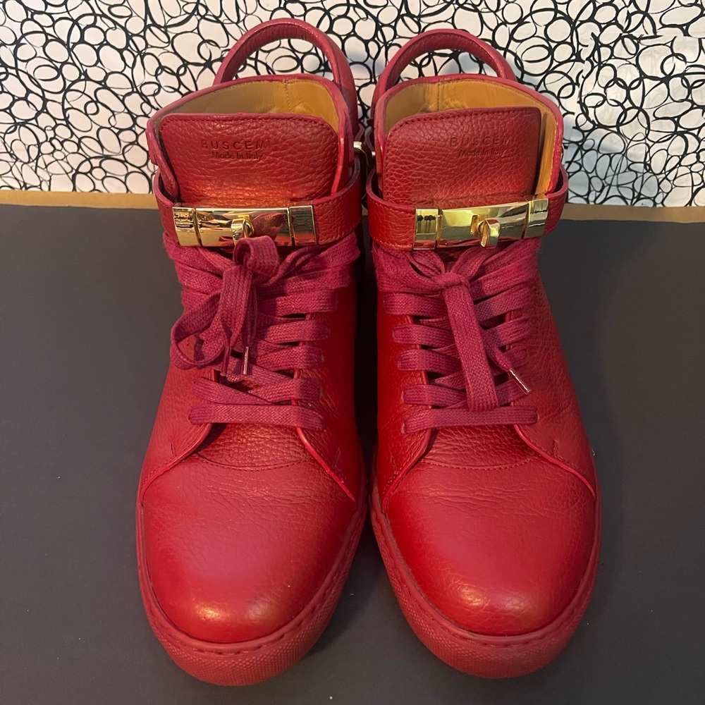Buscemi Red sneakers size 42
